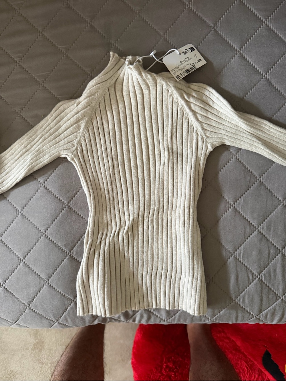 Mayoral Girls Ribbed Knit Sweater Turtle Neck